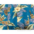 Camicia hawaiana con stampa in poliestere